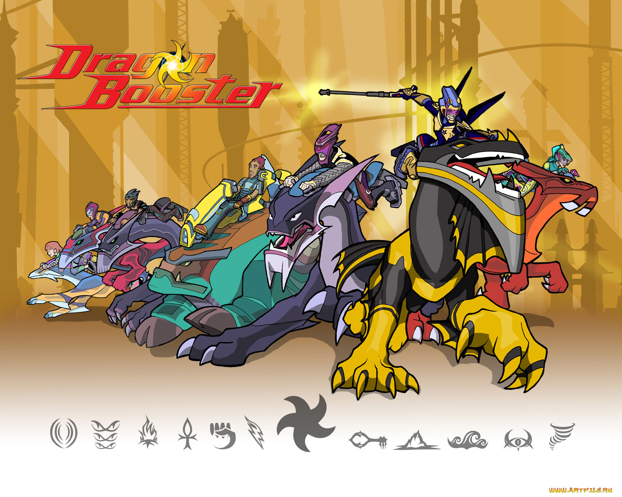 dragon, booster, , 